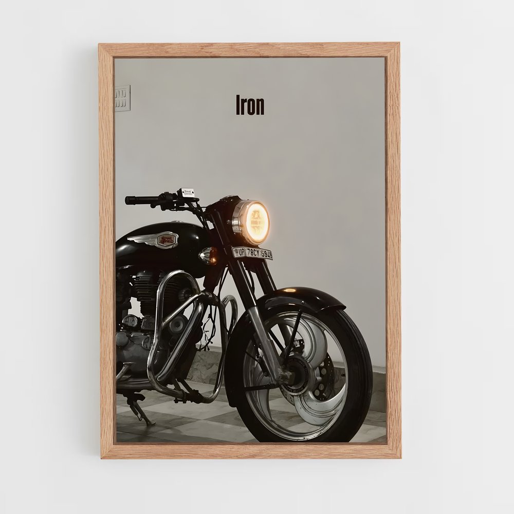 Poster Bullet élégant – affiche Royal Enfield (vue 4)